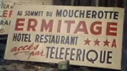 St Nizier, précurseur du téléphérique… 1957, hôtel Ermitage